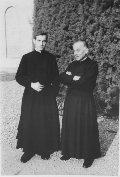 Fratel Venzo e P. Alessio Saccardo SJ