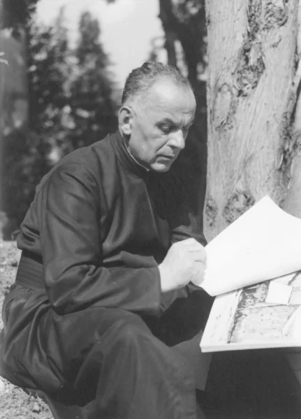 Fratel Venzo al lavoro